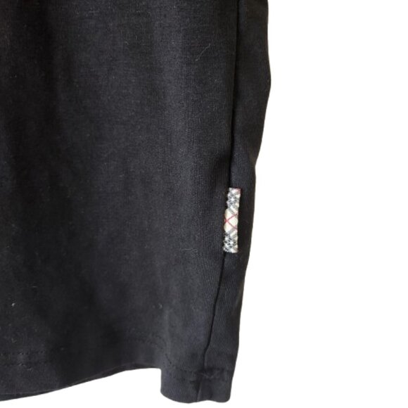 Burberry London Men’s Medium T-Shirt – Black w/ Embossed Logo – Made in England - Picture 3 of 8